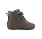 D.D.Step nahast barefoot-saapad, chocolate/pilveke