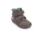 D.D.Step nahast barefoot-saapad, chocolate/pilveke