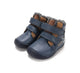 D.D.Step nahast barefoot-saapad, royal blue/pilveke