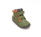 D.D.Step nahast barefoot-saapad, olive/Roar...