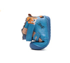 D.D.Step nahast barefoot-saapad, marine/Roar...
