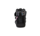 D.D.Step sooja voodri ja helendava tallaga barefoot-saapad, black/tiivad 073
