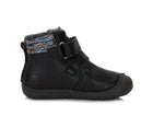 D.D.Step sooja voodri ja helendava tallaga barefoot-saapad, black/tiivad 073