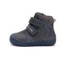 D.D.Step helendava talla ja embleemiga barefoot-saapad, royal blue/draakon 073