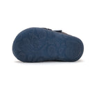 D.D.Step helendava talla ja embleemiga barefoot-saapad, royal blue/draakon 073
