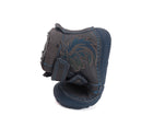 D.D.Step helendava talla ja embleemiga barefoot-saapad, royal blue/draakon 073