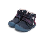 D.D.Step helendava talla ja embleemiga barefoot-saapad, royal blue/haldjas 073