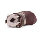D.D.Step helendava talla ja embleemiga barefoot-saapad, chocolate/haldjas 073