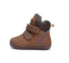 D.D.Step villase voodriga nahast barefoot-saapad, chocolate/AW'24 073