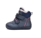 D.D.Step villase voodriga nahast barefoot-saapad, royal blue/AW'24 073