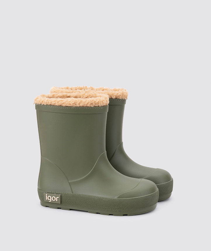 IGOR Yogi sooja voodriga kummikud, khaki