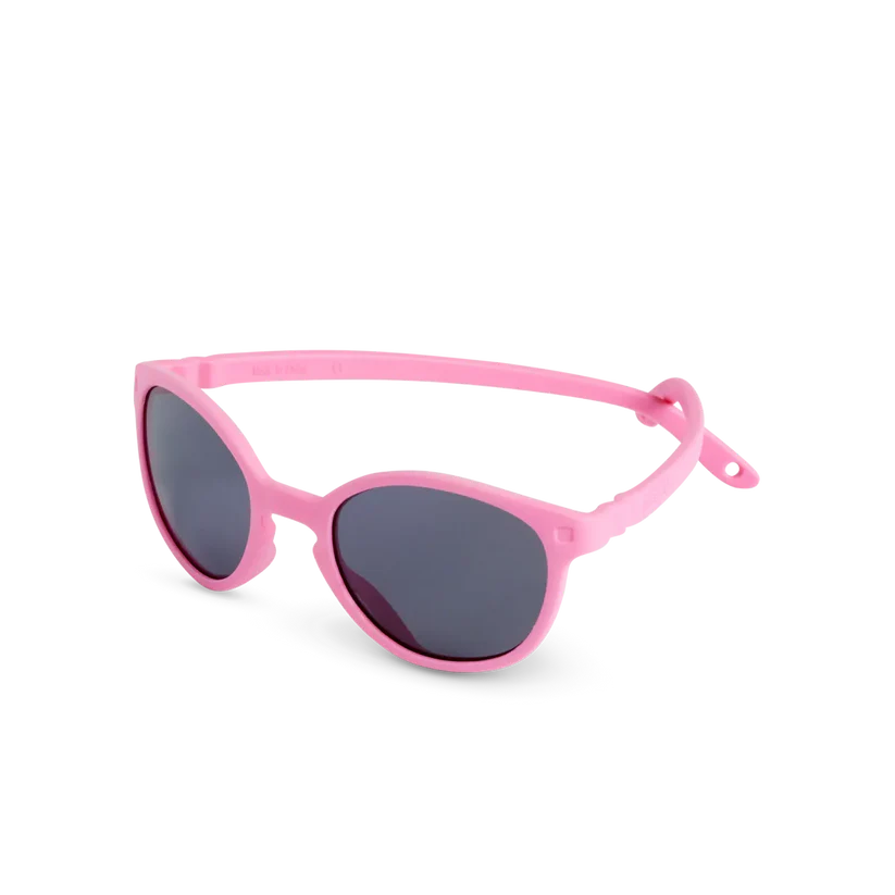 Kietla Wazz kruvideta ja 100% purunematu raamiga, kõrge 3-kategooria kaitsega päikeseprillid lastele, toon peony