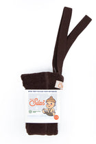Silly Silas Teddy traksidega retro soojad retuusid, chocolate