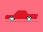 Waytoplay Back and Forth car Red