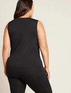 Boody Women's Active Muscle Tank Top, black