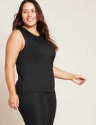 Boody Women's Active Muscle Tank Top, black