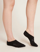 Boody Women's Invisible Active Socks, black