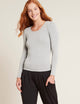 Boody Long Sleeve Top, grey marl