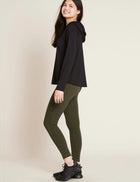 Boody Women's Long Sleeve Hooded T-Shirt, black
