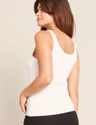Boody Women's Ribbed Tank Top, white