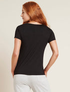 Boody V-neck T-Shirt, black