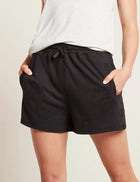Boody Women's Weekend Sweat Short, black