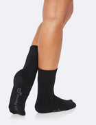 Boody Women's Boot Socks, black