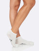 Boody Women's Low Cut Sneaker Sock- White