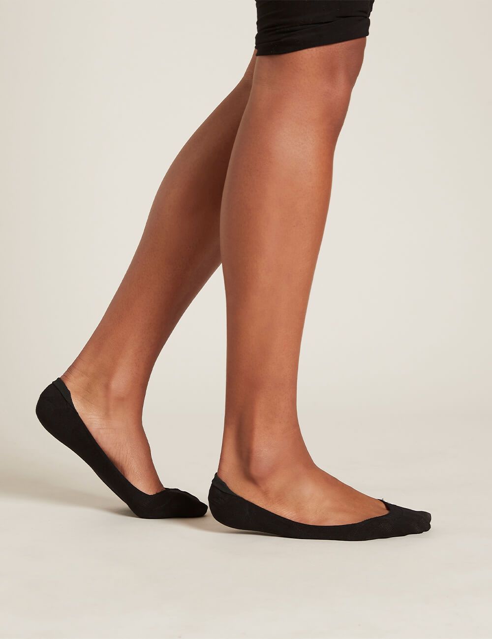 Boody Women's Low Hidden Sock, black
