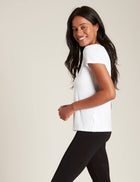 Boody V-neck T-Shirt, white