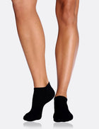 Boody Women's Low Cut Sneaker Sock- Black