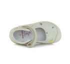 D.D.Step nahast kingad, white/lilled 073
