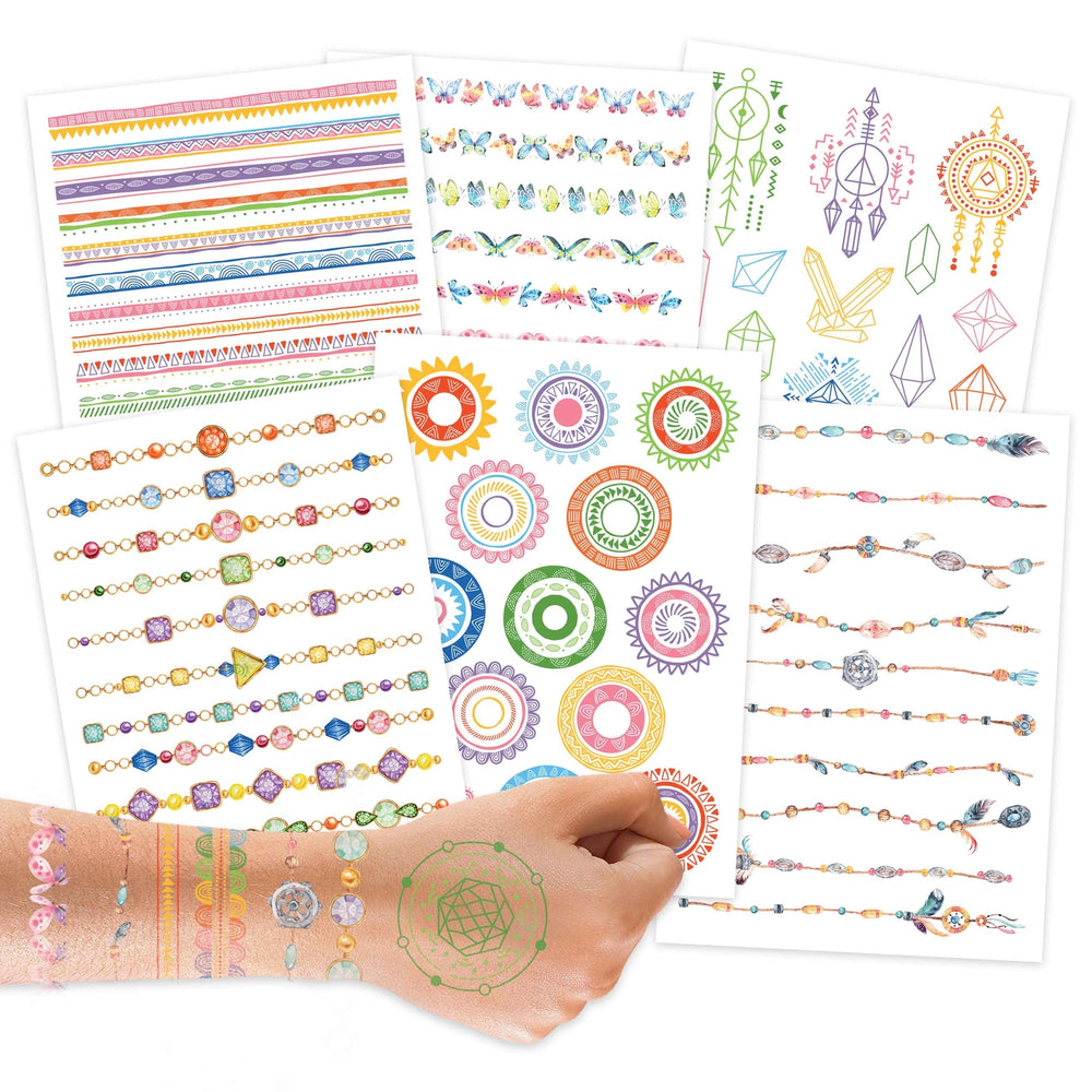 Papierdrachen ajutine sädelev tattoo, Decorative Elements