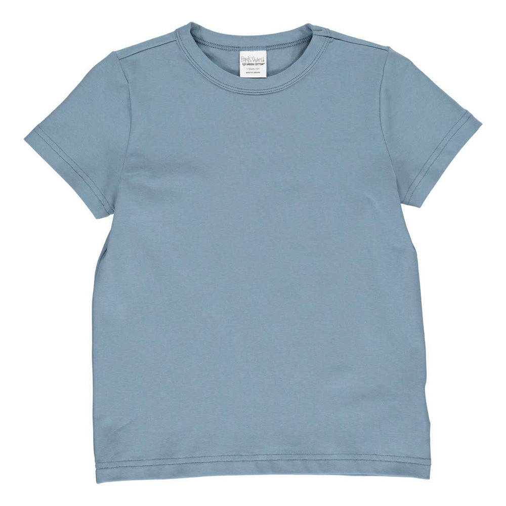 Fred's World Alfa s/s T, Misted Blue