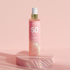 ALPHANOVA DAILY SUN SPF50 säraosakestega päikesekaitseõli vaarikaseemneõliga ja monoi lõhnaga, 125ml