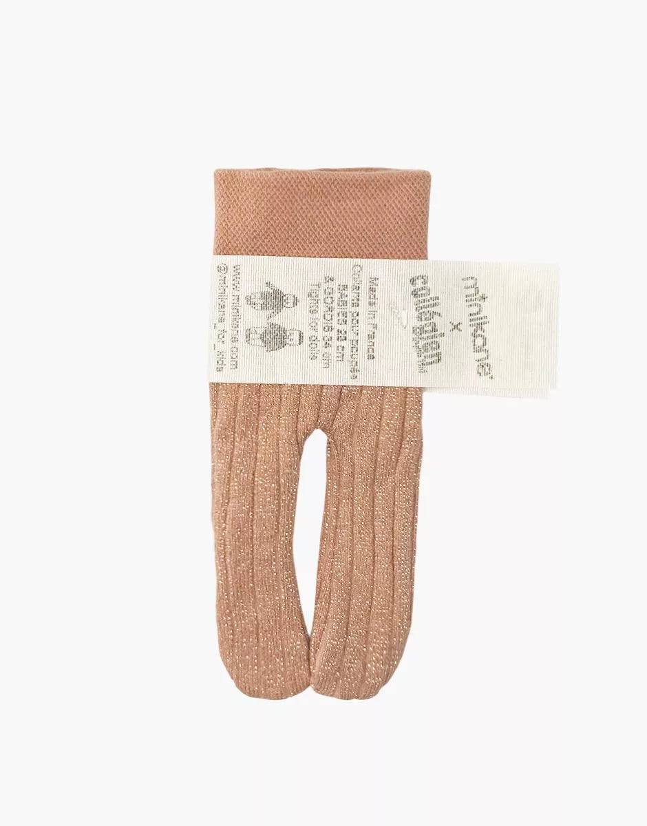 Minikane® Minikane x Collégien rosewood toonis sädelevad sukkpüksid