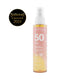 ALPHANOVA DAILY SUN SPF50 veekindel sprei päevitusõli vaarikaseemne ja jojobaõliga monoi lõhnaga, 125 ML