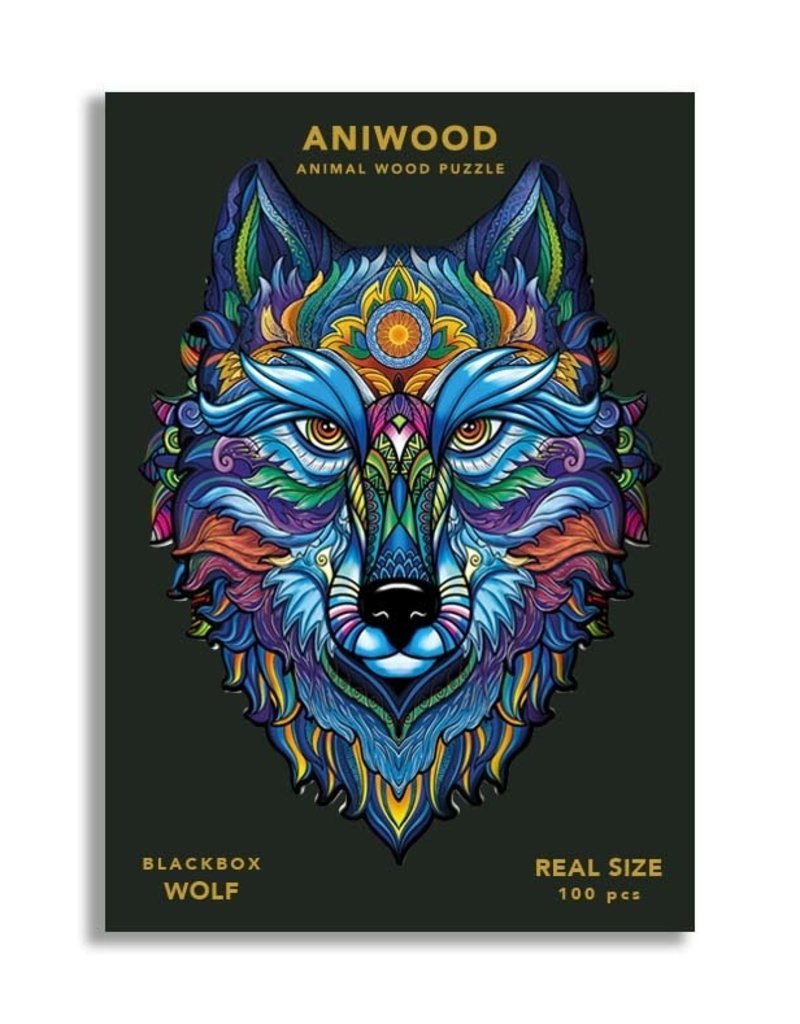 Aniwood puidust loomapusle Hunt väike