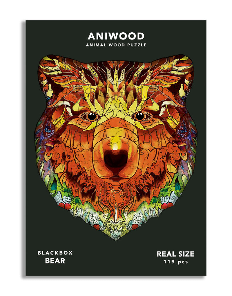 Aniwood puidust loomapusle Karu