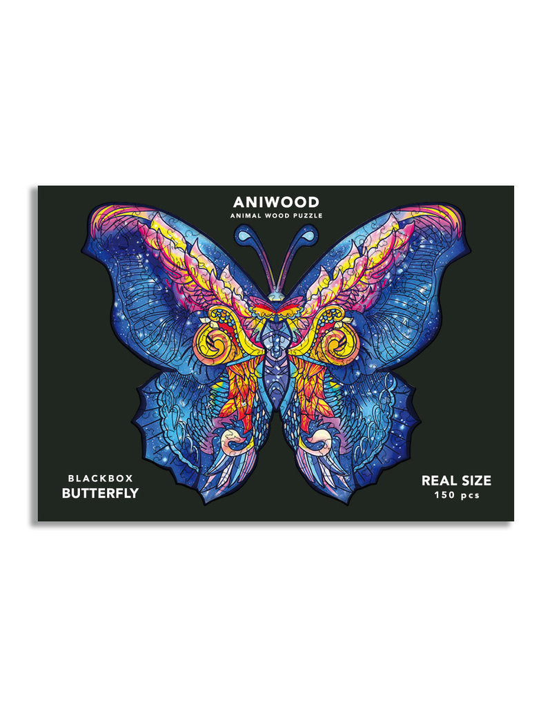 Aniwood puidust loomapusle Liblikas