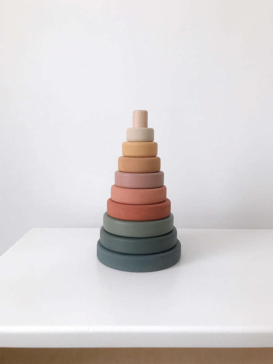 SABO concept puidust suur ladumistorn, Green & Mustard