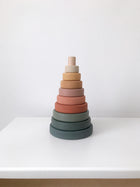 SABO concept puidust suur ladumistorn, Green & Mustard