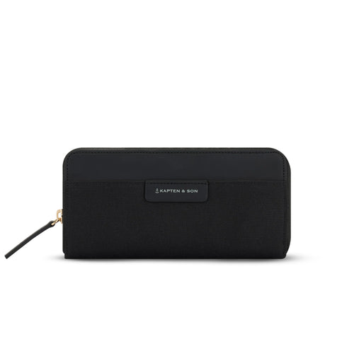 Kapten & Son Bergen Pro Wallet Large All Black