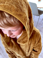Müsli orgaanilisest puuvillafroteest hommikumantel, Wood