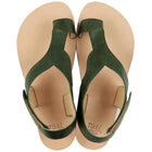 Tikki Soul nahast sandaalid, emerald