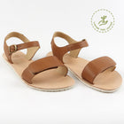 Tikki Vibe nahast sandaalid, cream
