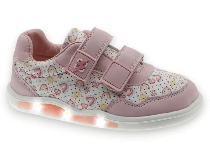 Beppi vilkuva tallaga tossud, pink