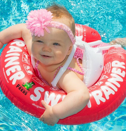 Swimtrainer ujumisrõngas 6-18 kg- Punane
