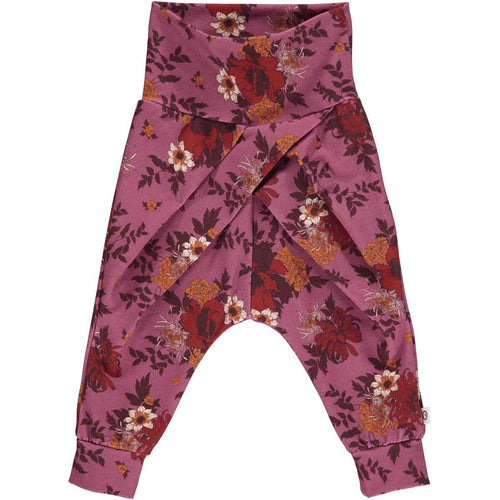 Müsli Bloomy pants baby, boysenberry/fig/berry red