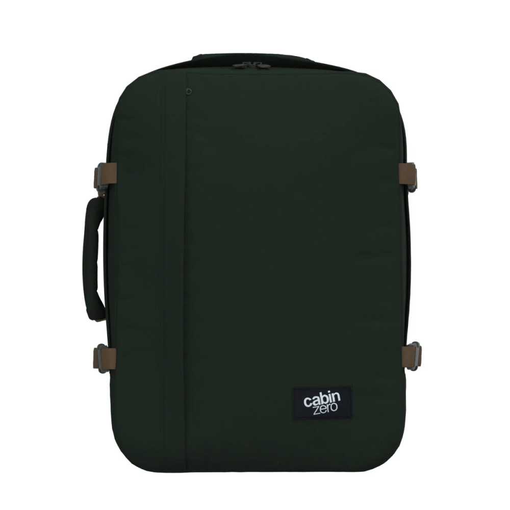 CabinZero Classic Cabin Backpack 44L, Black Sand